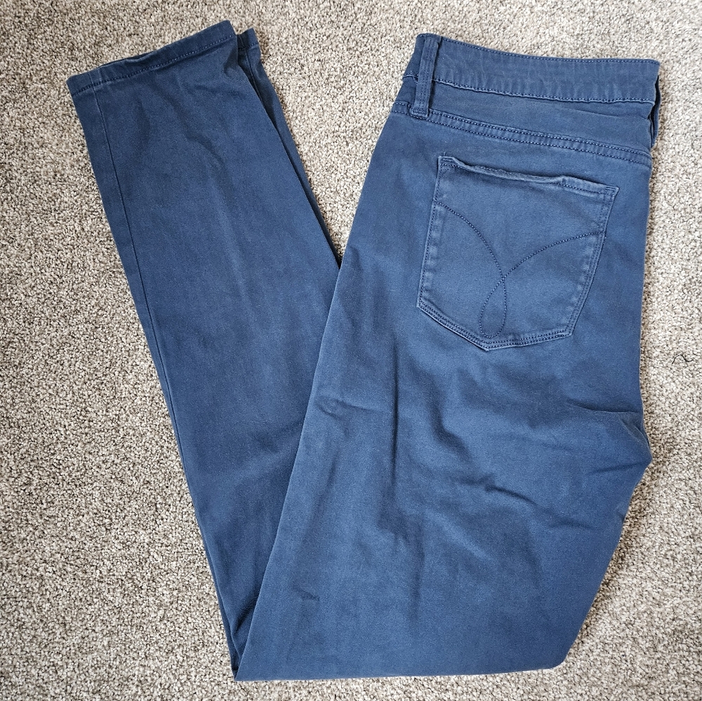Calvin Klein Stretch Jean Style Skinny Pants Size 10